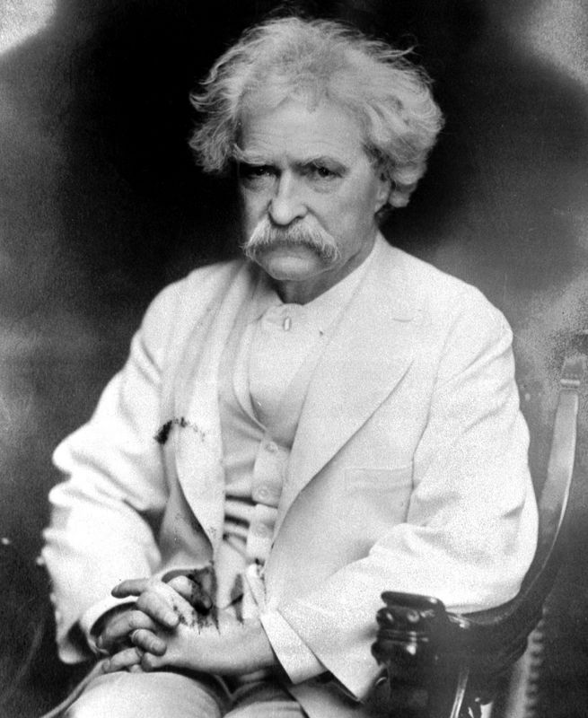 photo of Mark Twain