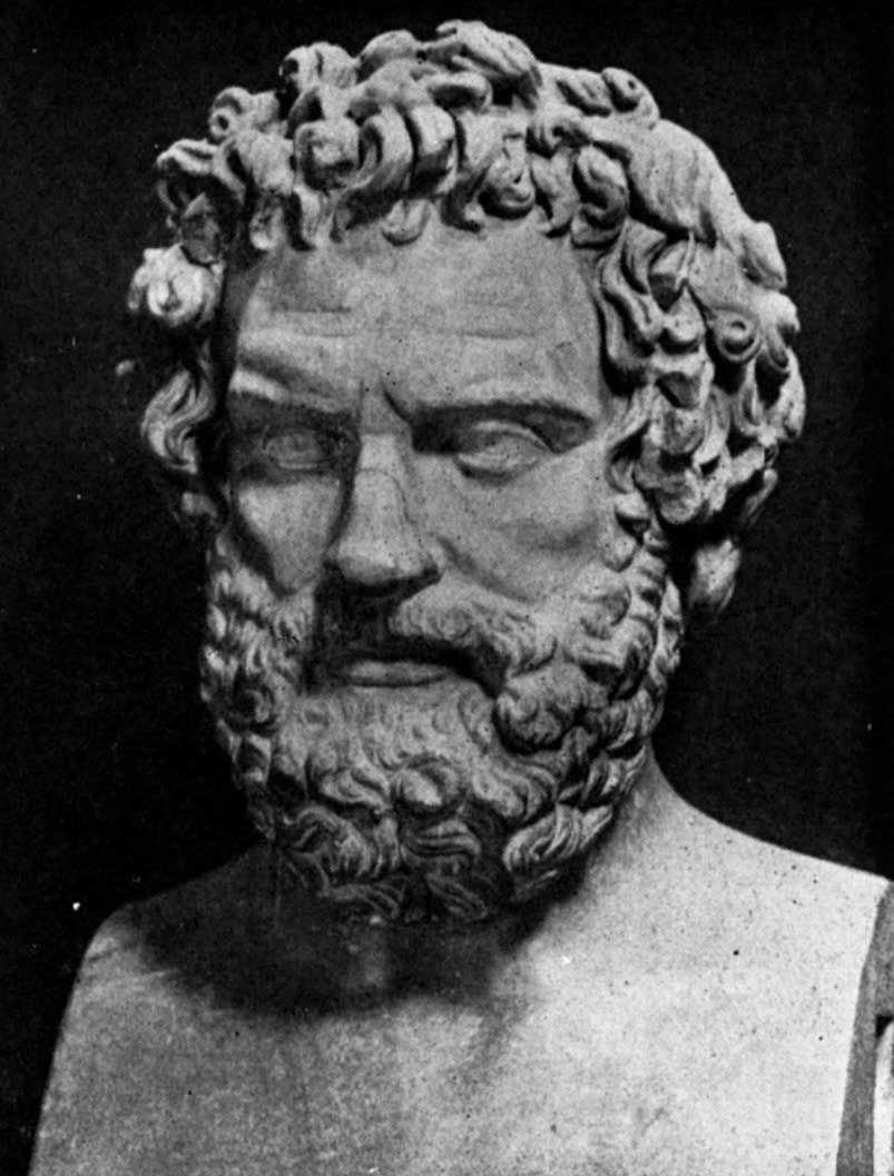 bust of Sophocles