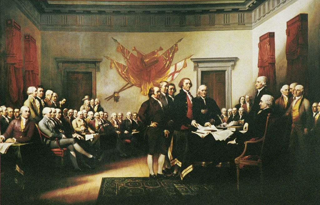 The Declaration of Independence by John Trumbull